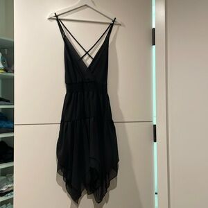 NWOT - Shear Black Dress